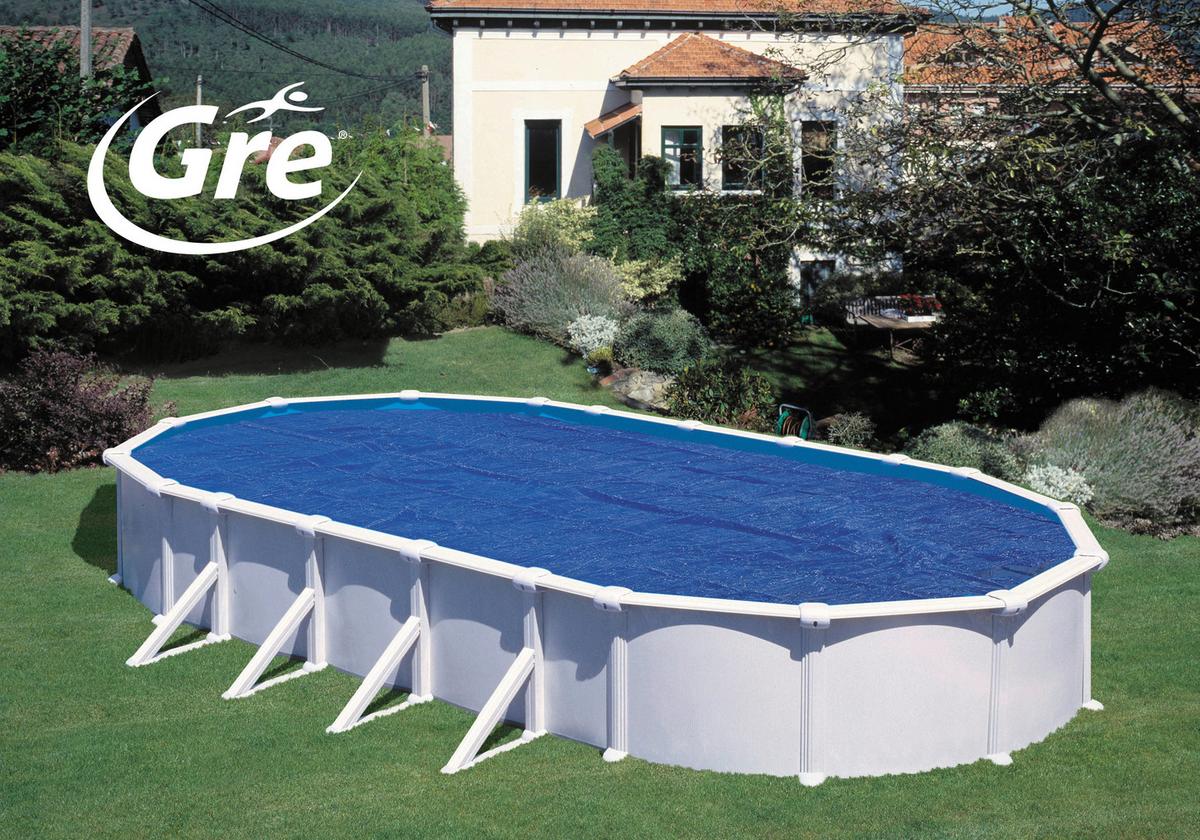 Solarplane Gre Cprov730 - Blau, KONVENTIONELL, Kunststoff (370/725cm) - Gre