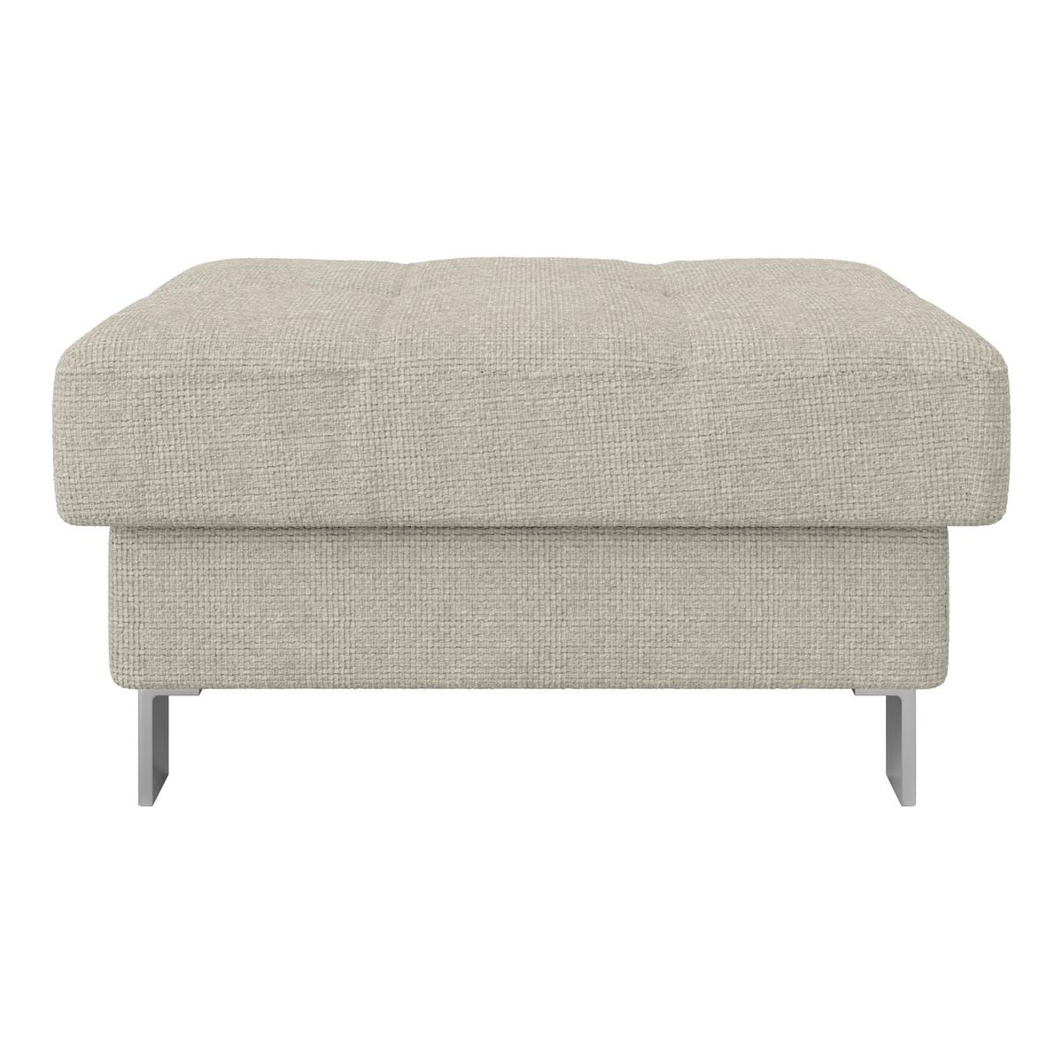 Hocker Savona - Greige, MODERN, Textil (90/44/73cm) - Ondega
