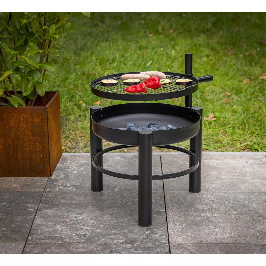 FEUERSCHALE FEUERSCHALE MIT BBQ-ROST S