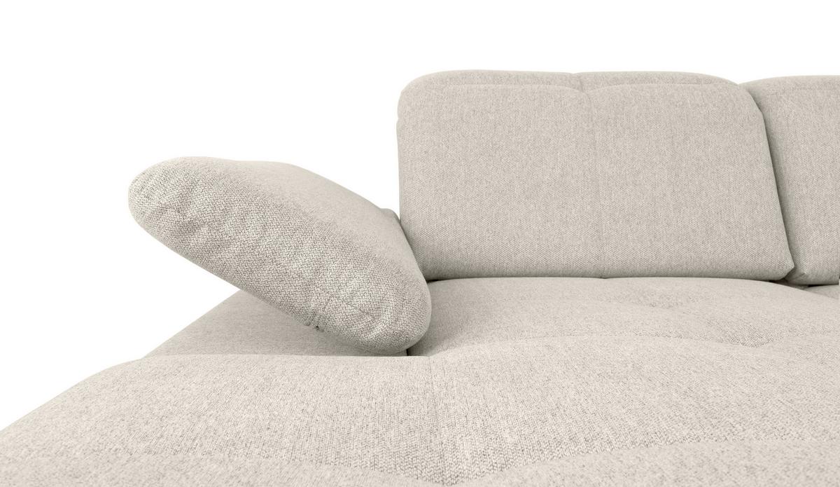 Wohnlandschaft Ramzes Beige U: 173x328x215 cm - Beige/Grau, Design, Textil (173/328/215cm) - MID.YOU