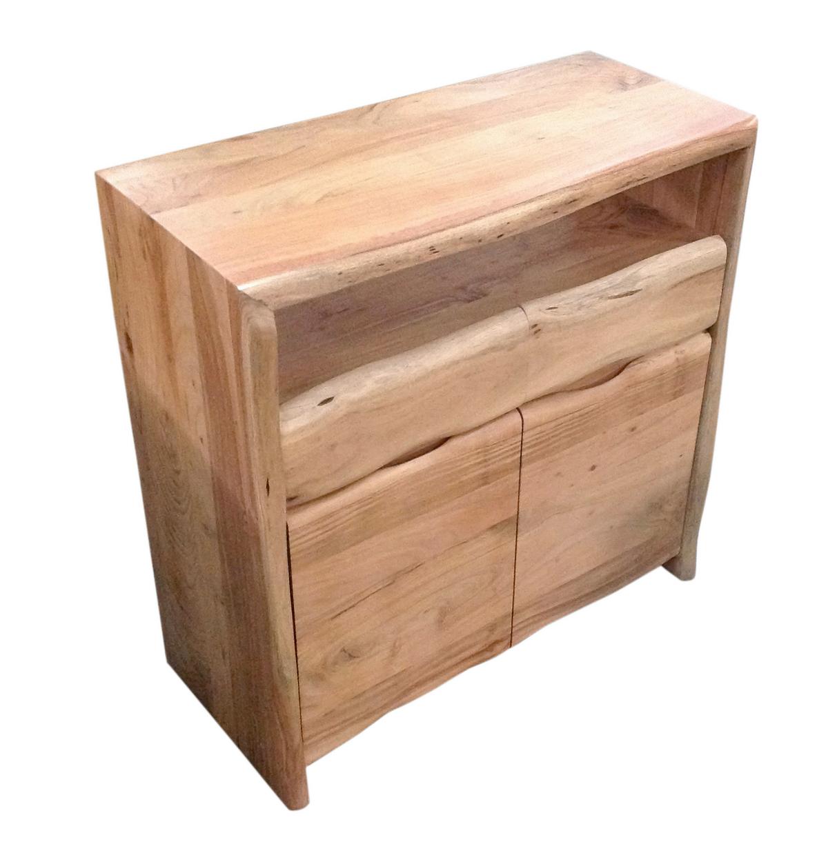 KOMMODE Naturfarben B: 90cm - Naturfarben, Design, Holz (90/90/40cm) - MID.YOU
