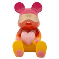 Skulptur Kunststoff, Multicolor - Basics, Kunststoff (21.5/32/20.5cm)