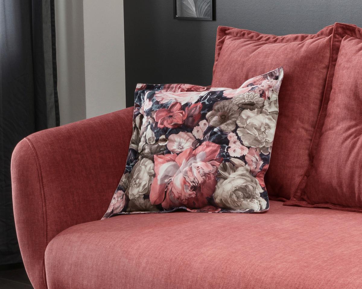 3-sitzer-sofa Baggio Koralle B: 236 Cm - Koralle/Buchefarben, MODERN, Textil (236/94/103cm) - Livetastic