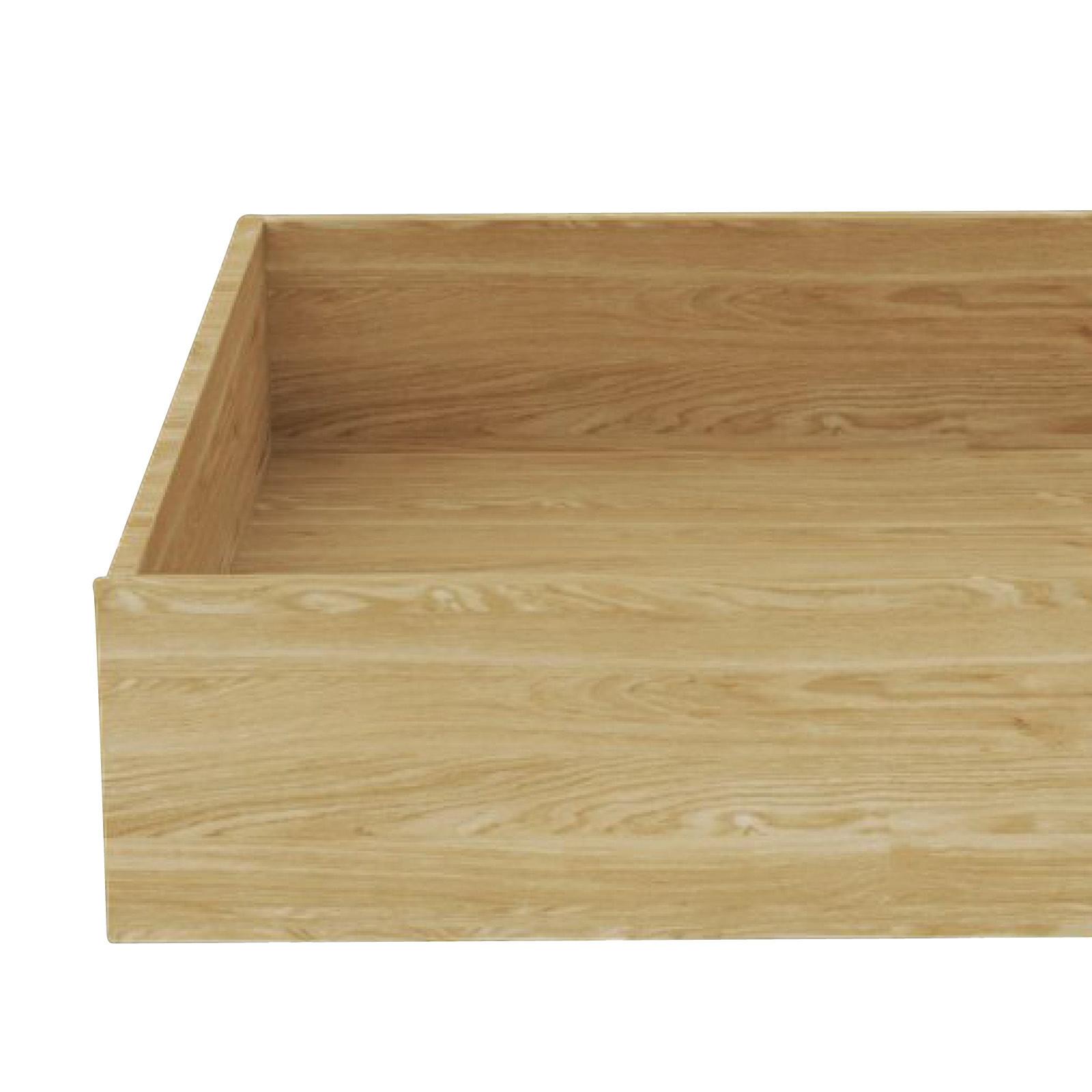 POSTEĽNÁ ZÁSUVKA UNIT - farba duba, Konventionell, kompozitné drevo (149,5/21/68,5cm) - Ondega