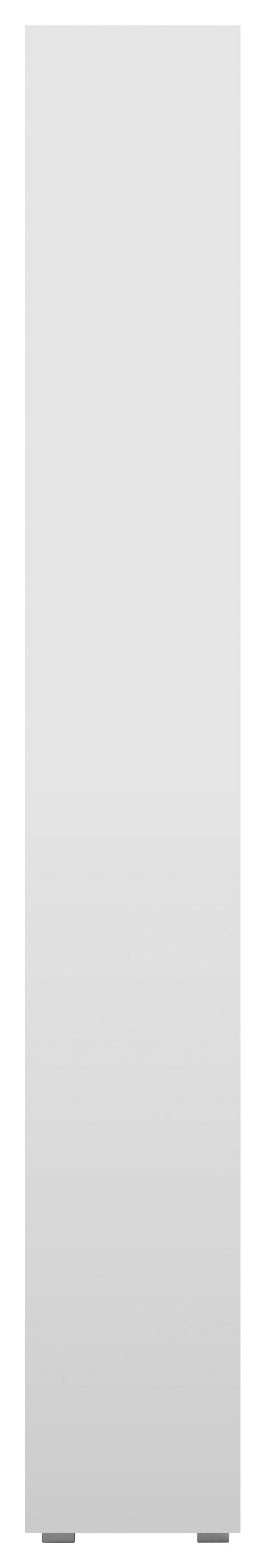 Regal Image 25 cm Weiß - Silberfarben/Weiß, KONVENTIONELL, Holzwerkstoff (25/191/27cm) - Livetastic