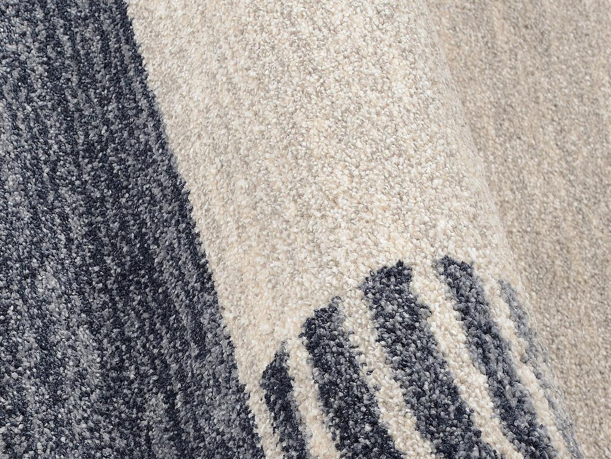 Webteppich Palazzo Lobo Blau/Grau 140x200 cm - Blau/Grau, KONVENTIONELL, Textil (140/200cm) - Novel