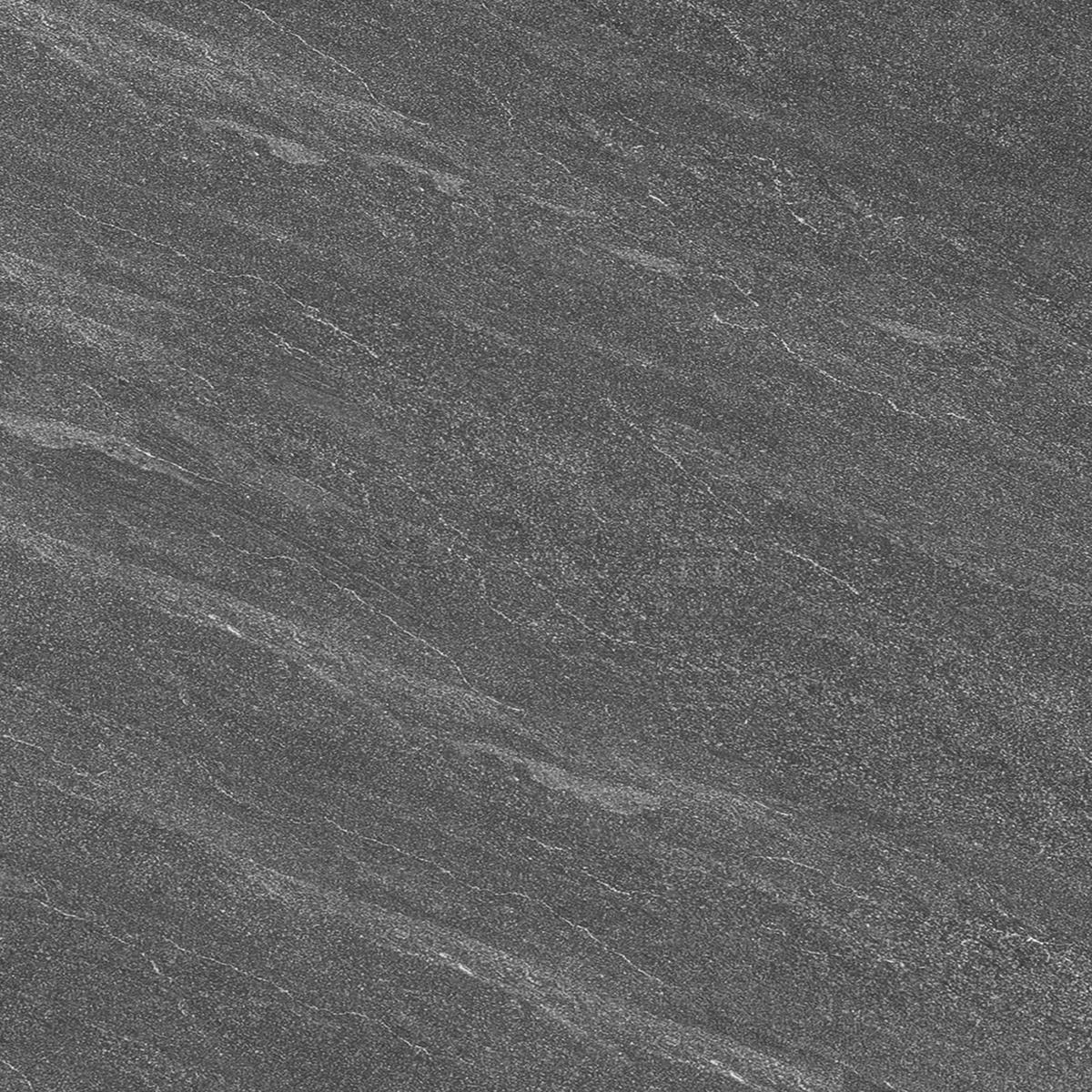 Ausziehtisch Andi Keramikplatte, Ausziehbar - Schwarz/Grau, MODERN, Keramik/Metall (180-260/76/90cm)