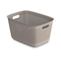 Úložný košík MAJA - CA. 17L - taupe, Modern, plast (39/29/22cm) - Mömax