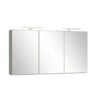 SPIEGELSCHRANK Verona Schilfgrün B: 120cm - Schilfgrün/Wildeiche, Trend, Glas/Holzwerkstoff (120/64/20cm) - Held