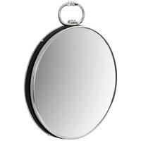 Fali Tükör X1rtx-Siv - fekete/ezüstszínű, Lifestyle, üveg/fém (51/62/5cm) - Kayoom