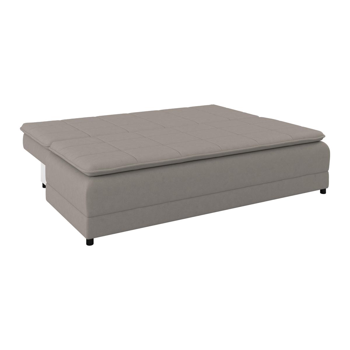 Kanapéágy Alice - taupe, Modern, textil (202/73-92/105cm)