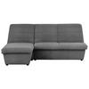 Ecksofa Looks Viii - Graubraun/Schwarz, Design, Textil (168/214cm) - LOOKS by W.Joop