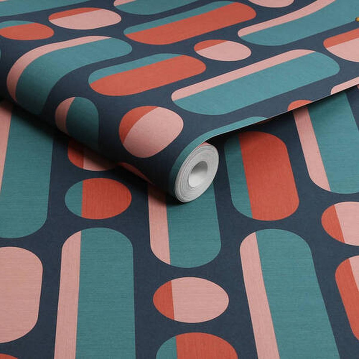 Vliestapete 118611 - Multicolor, Basics, Papier/Kunststoff (52/1000cm)