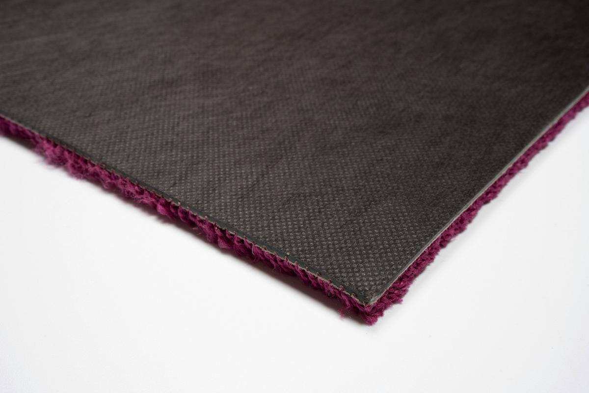 Teppichfliese Lila Carousel 50x50 cm Florhöhe 10 mm - Lila, Basics, Textil (50/50cm)