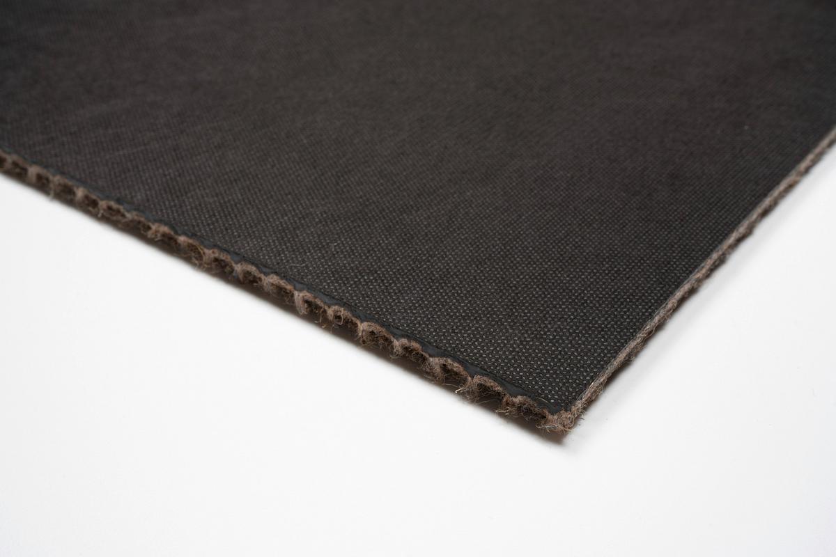 Teppichfliese Beige Calypso 50x50 cm Florhöhe 4,2 mm - Hellbraun, Basics, Textil (50/50cm)