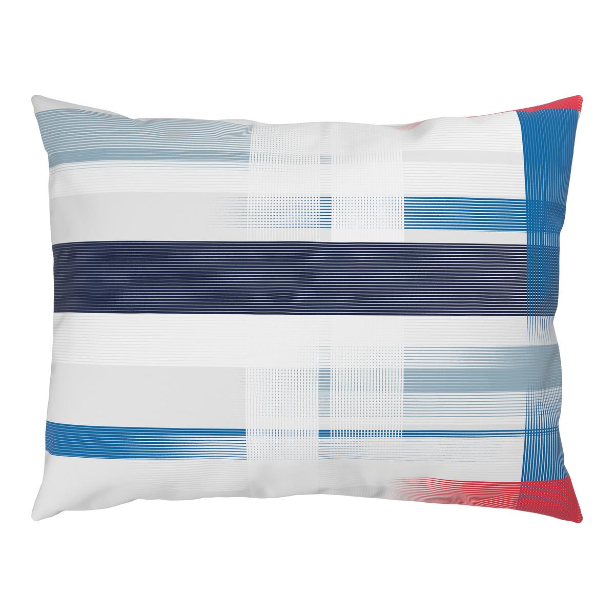 Bettwäsche Elisabeth - Blau/Rot, MODERN, Textil - Luca Bessoni