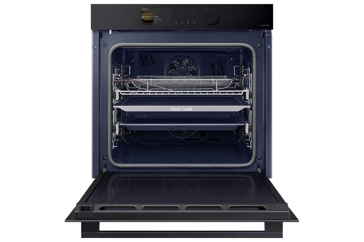 Backofen Nv7b6675cck/u1 - Schwarz, MODERN, Glas/Metall (59,5/59,6/57cm) - Samsung