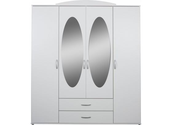 KLEIDERSCHRANK TOUCH 4 - Weiß, ROMANTIK / LANDHAUS, Holzwerkstoff (168/196/52cm) KLEIDERSCHRANK TOUCH 4 - Weiß, ROMANTIK / LANDHAUS, Holzwerkstoff (168/196/52cm)
