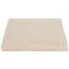 Duschtuch Elena Baumwolle 450 G/m2 Beige 70x140 Cm - Beige, MODERN, Textil (70/140cm) - Luca Bessoni