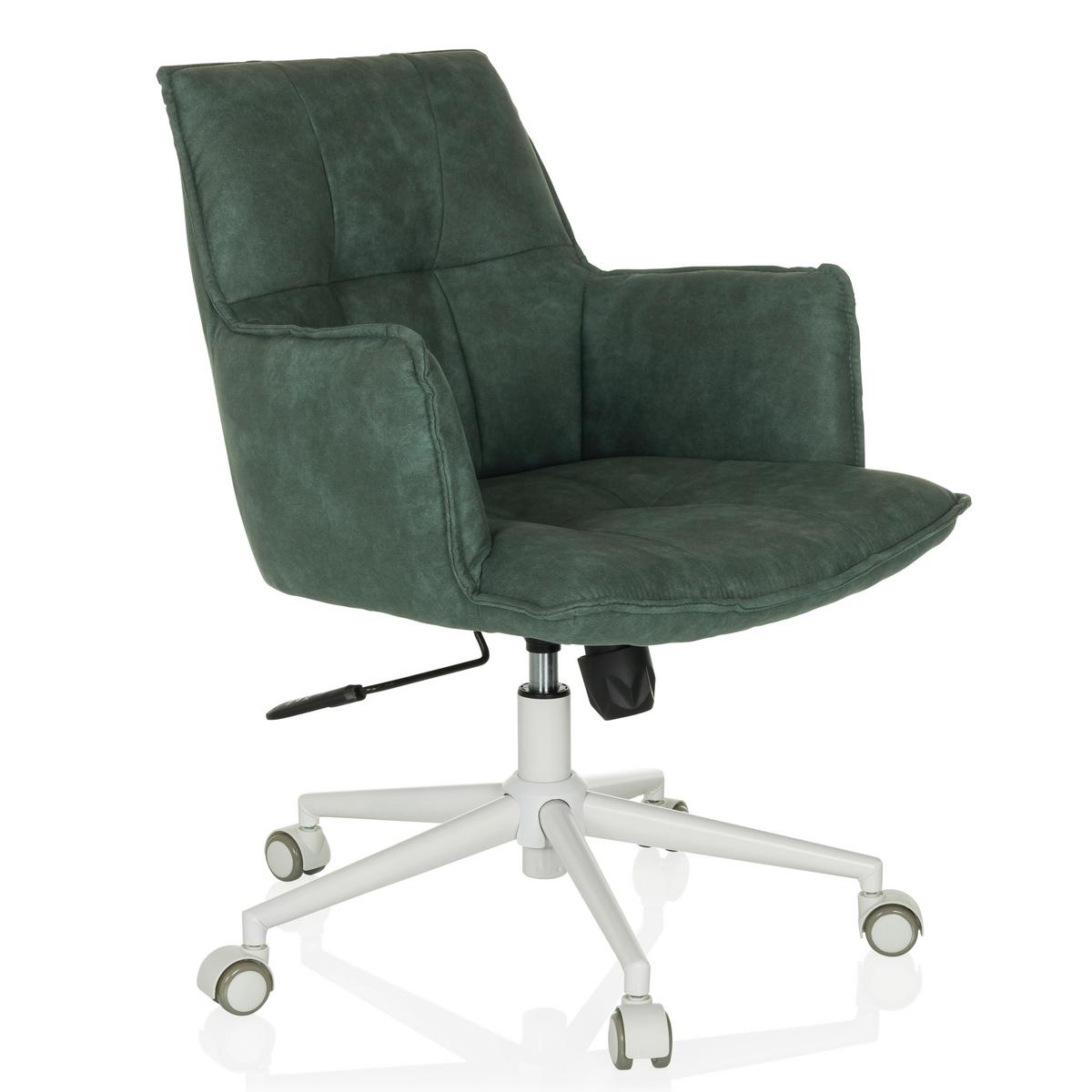 Drehstuhl Mintgrau B: 54 cm - Mintgrau/Weiß, MODERN, Kunststoff/Textil (54/85/70cm) - MID.YOU