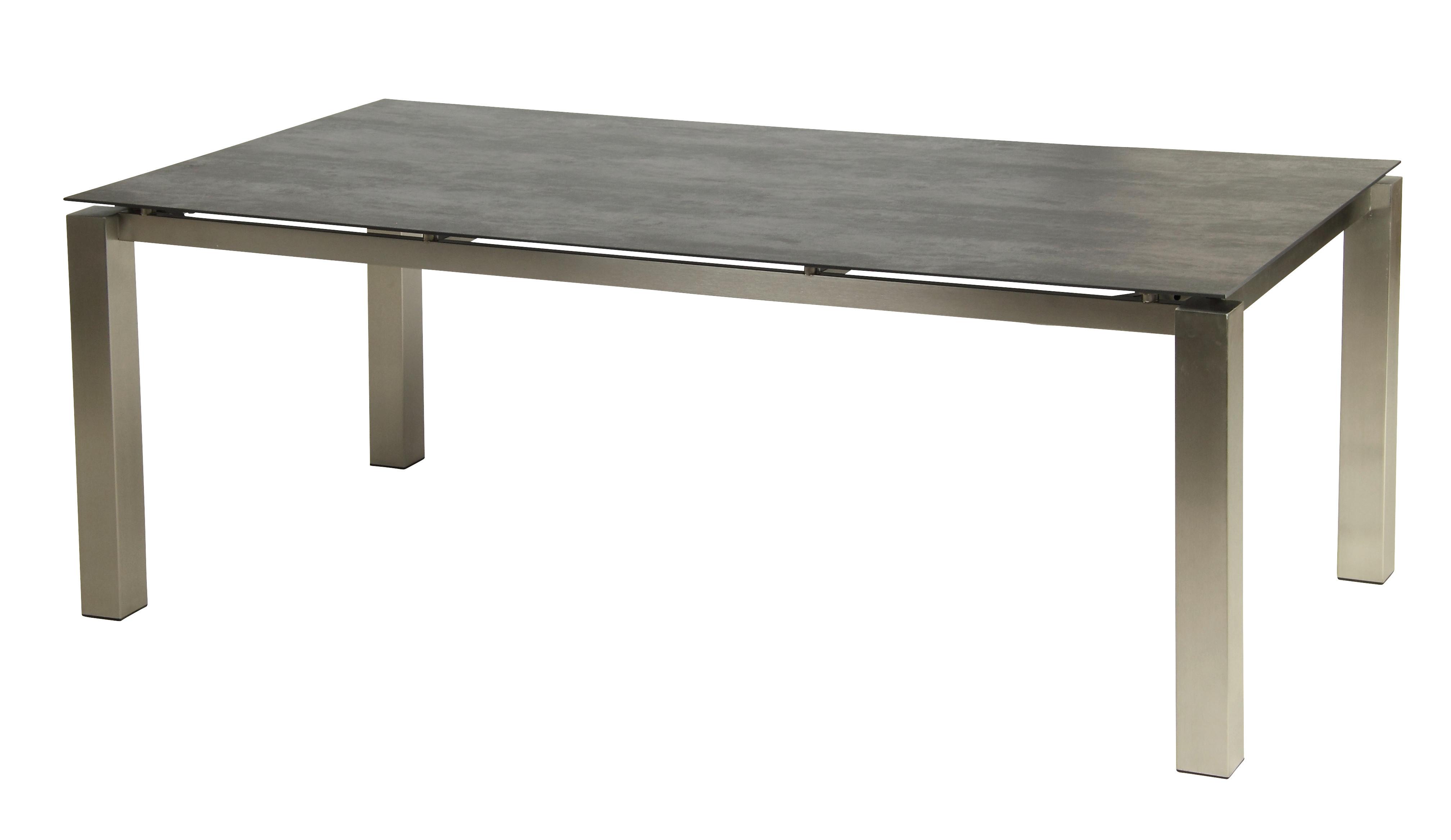 Gartentisch mit Platte aus hochwertiger Keramik