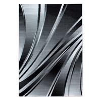 Flachwebteppich Parma - Schwarz, Design, Textil (280/370cm) - Novel
