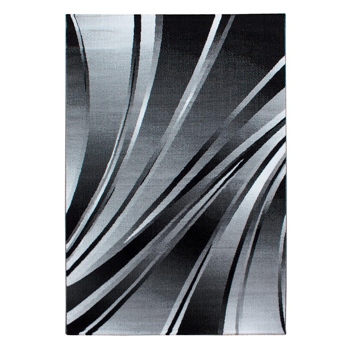 Flachwebteppich Parma - Schwarz, Design, Textil (280/370cm) - Novel