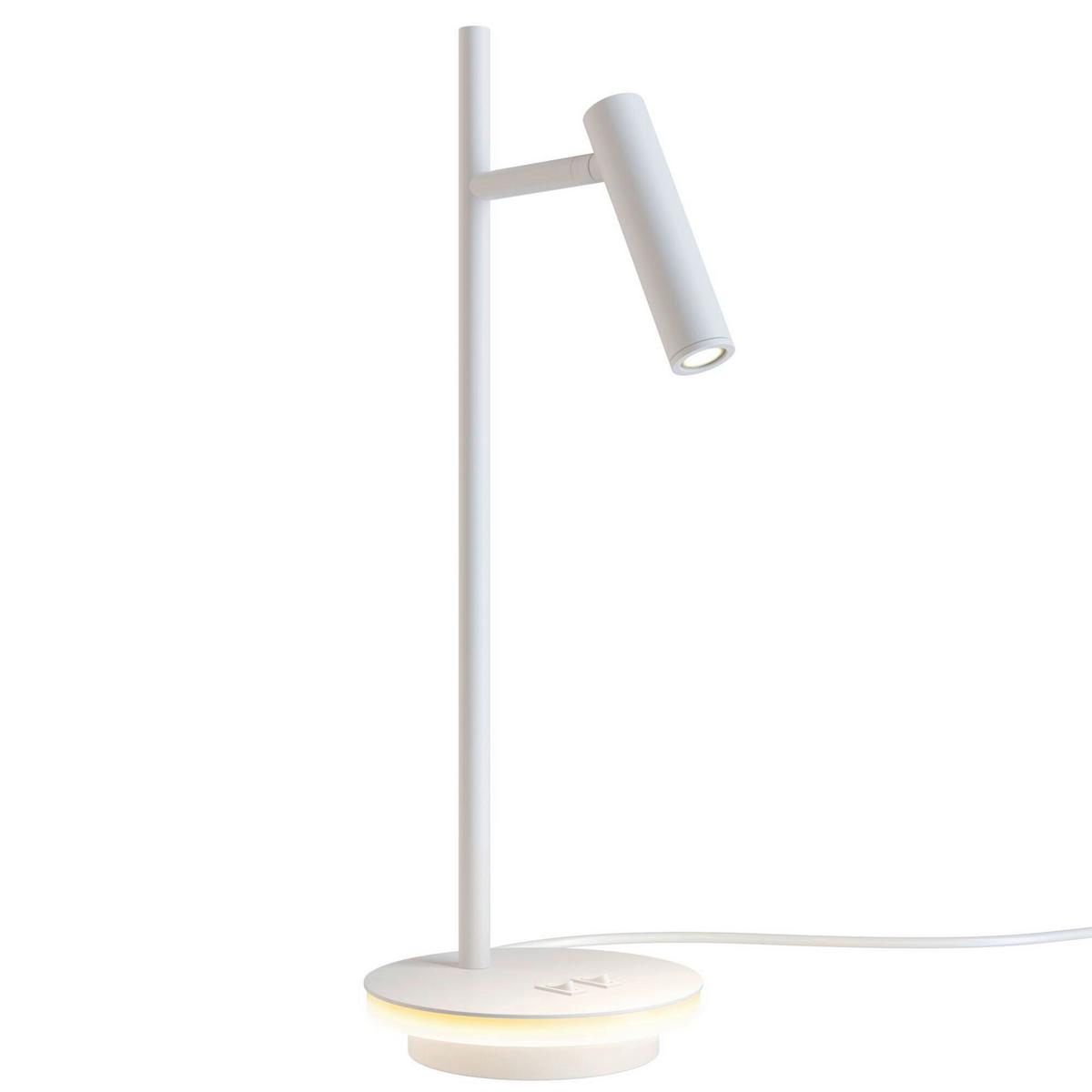 Schreibtischleuchte Estudo - Weiß, Trend, Metall (15/45.5cm) - MAYTONI
