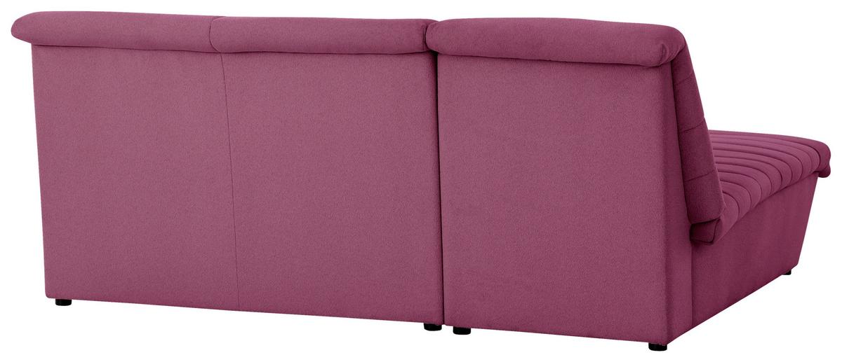 Ecksofa Looks Viii - Weinrot/Schwarz, Design, Textil (168/214cm) - LOOKS by W.Joop