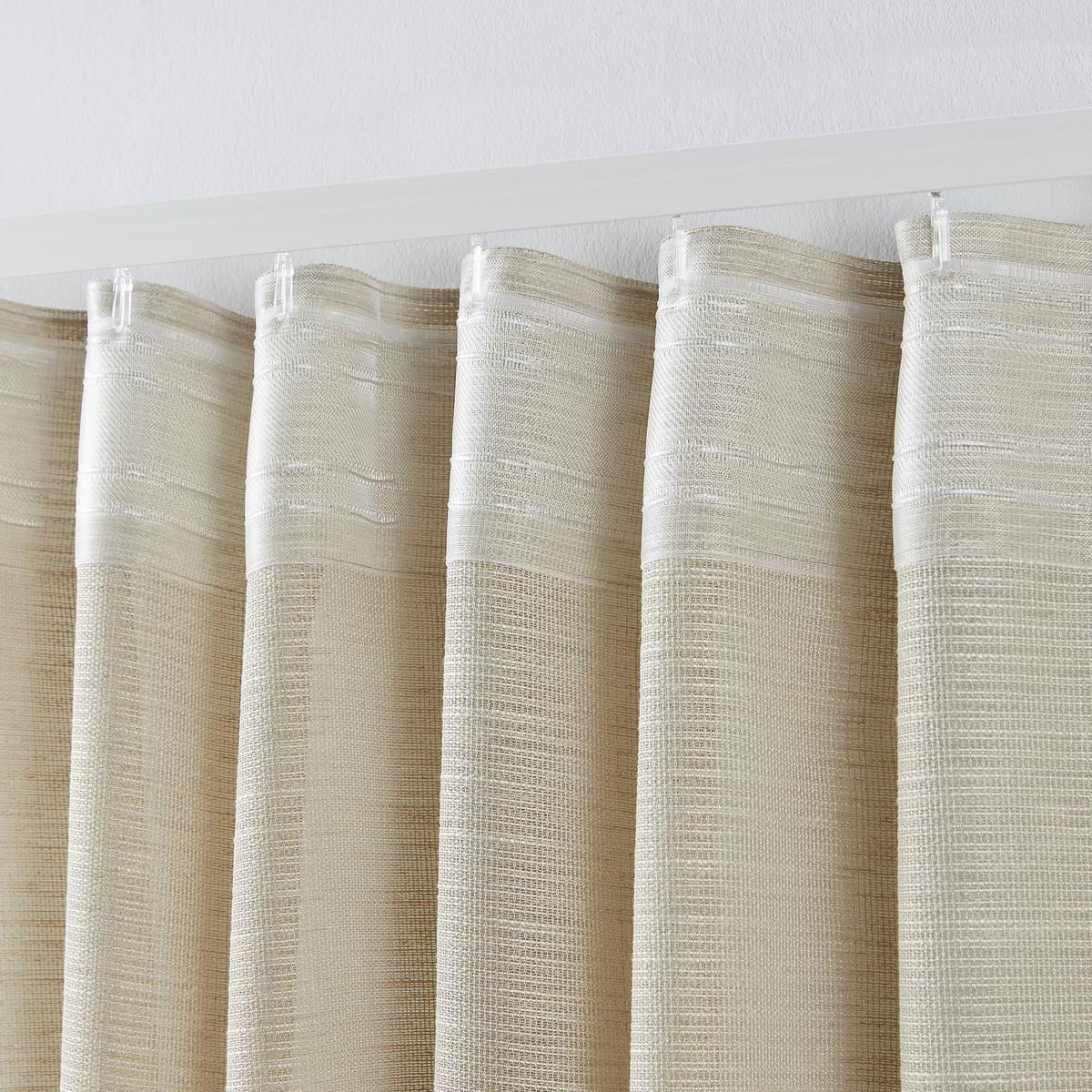 HOTOVÝ ZÁVES Eva, 140/255cm, béžová - béžová, Romantik / Landhaus, textil (140/255cm) - Premium Living