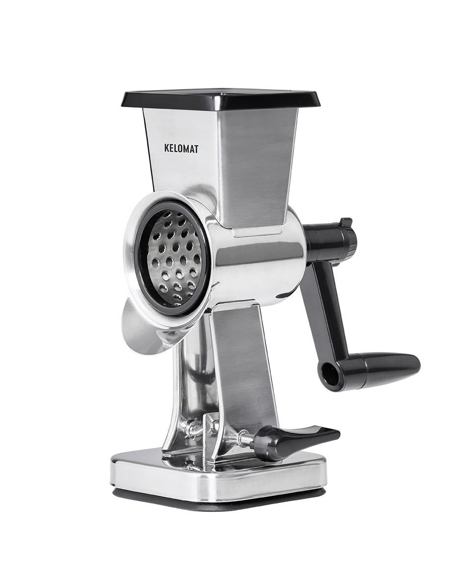 Gemüsereibe Mit 3 Trommeln - Edelstahlfarben, Basics, Metall (17,80/9,50/19,50cm) - Kelomat