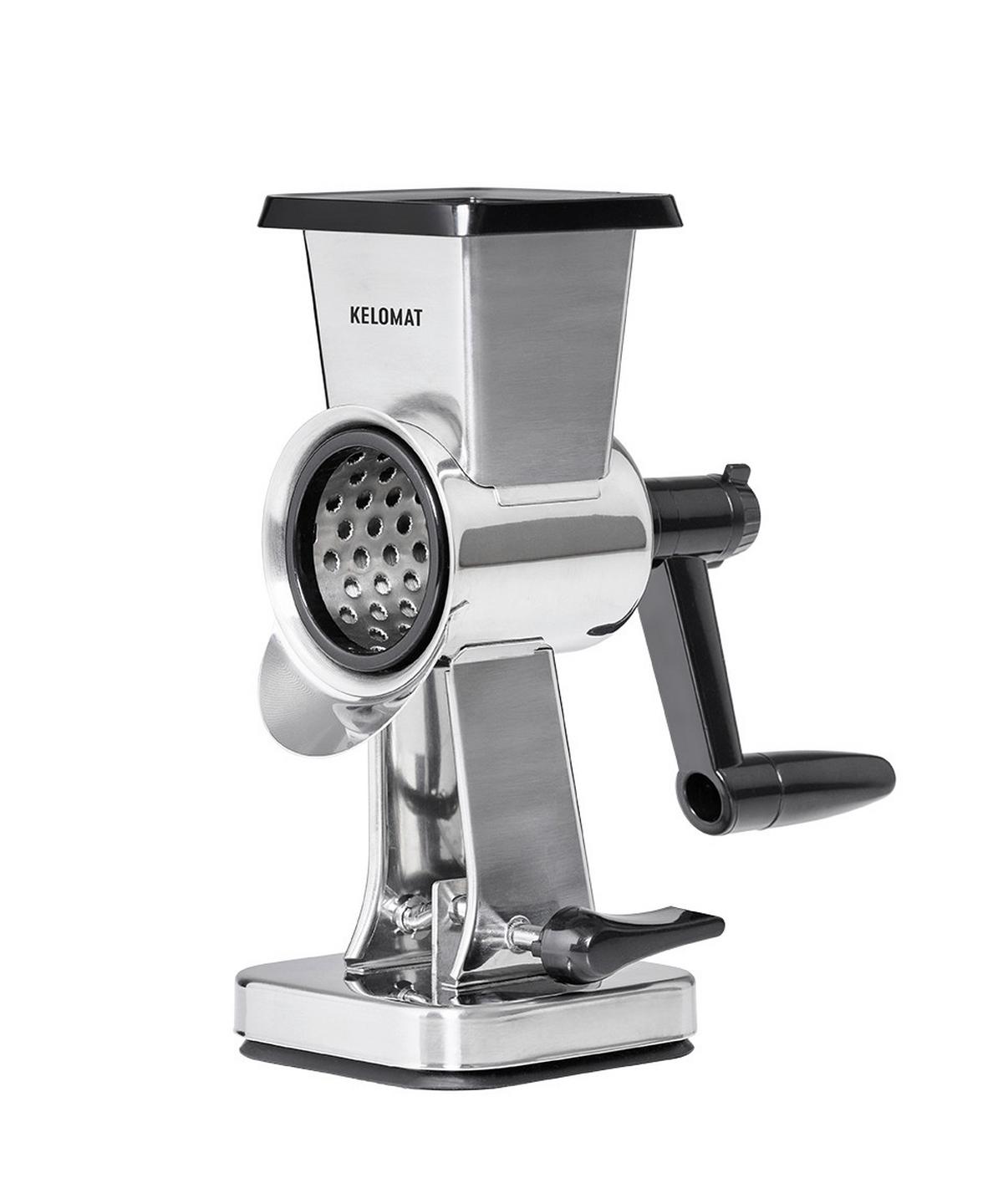 Gemüsereibe Mit 3 Trommeln - Edelstahlfarben, Basics, Metall (17,80/9,50/19,50cm) - Kelomat