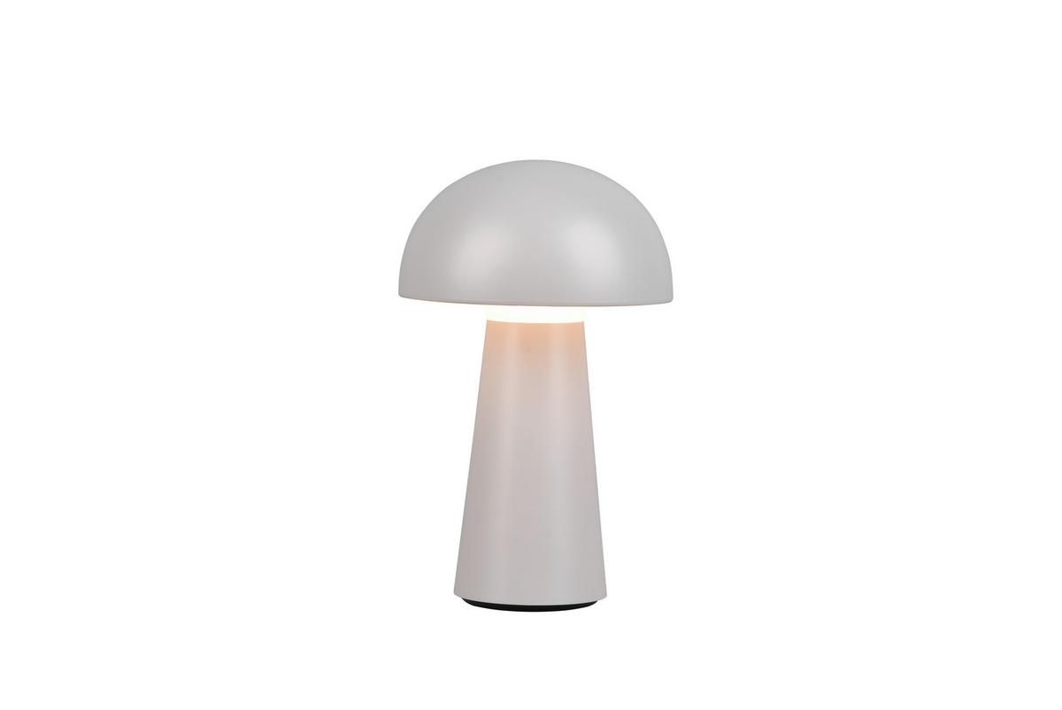 Akku-tischleuchte R52176177 Lennon - Grau, Design, Kunststoff (13,6/21,5cm)