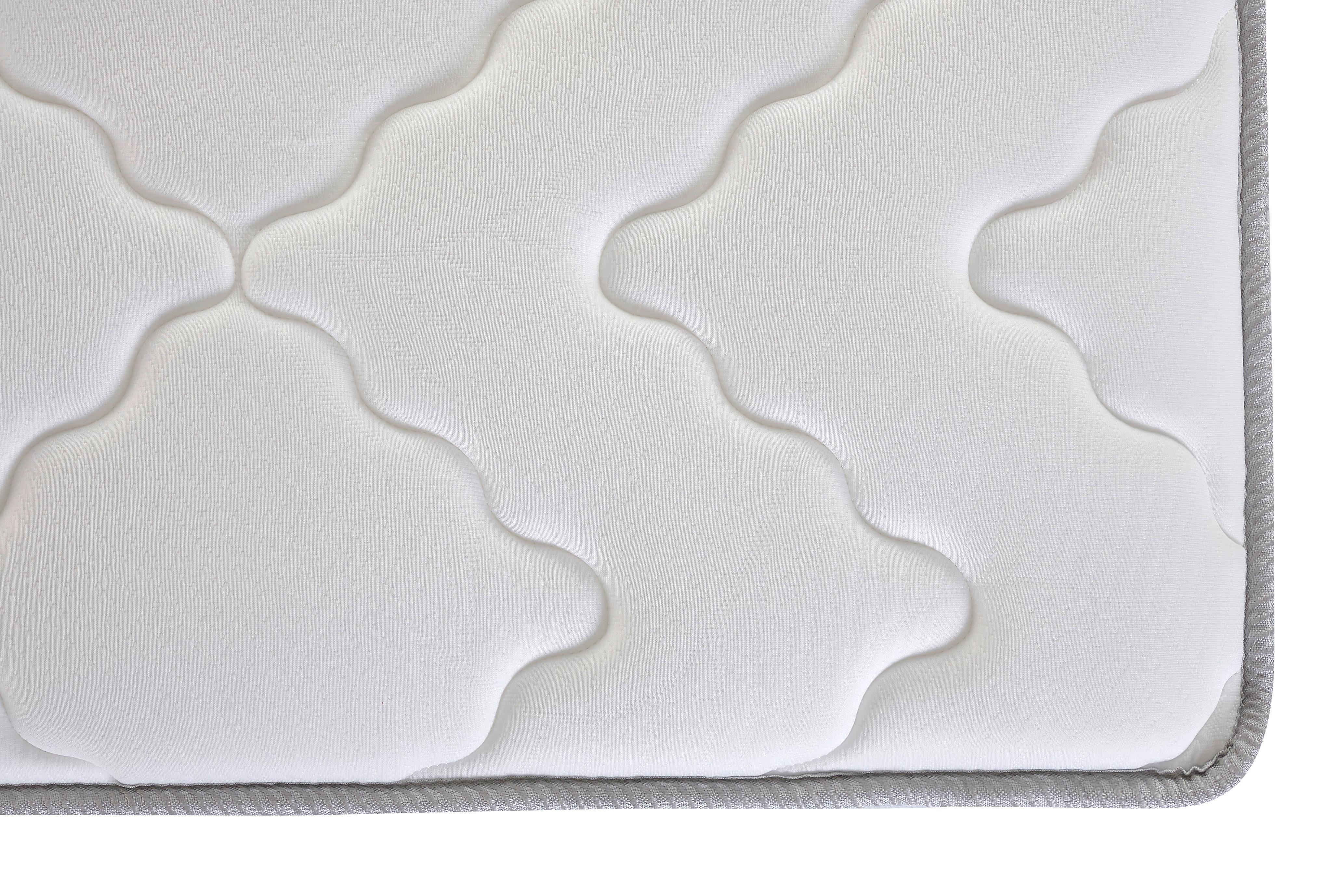 Viscomatratze Boxlike Wave 100x200 cm H2/H3 H: 30 cm - Weiß, Basics, Textil (100/200cm) - MID.YOU