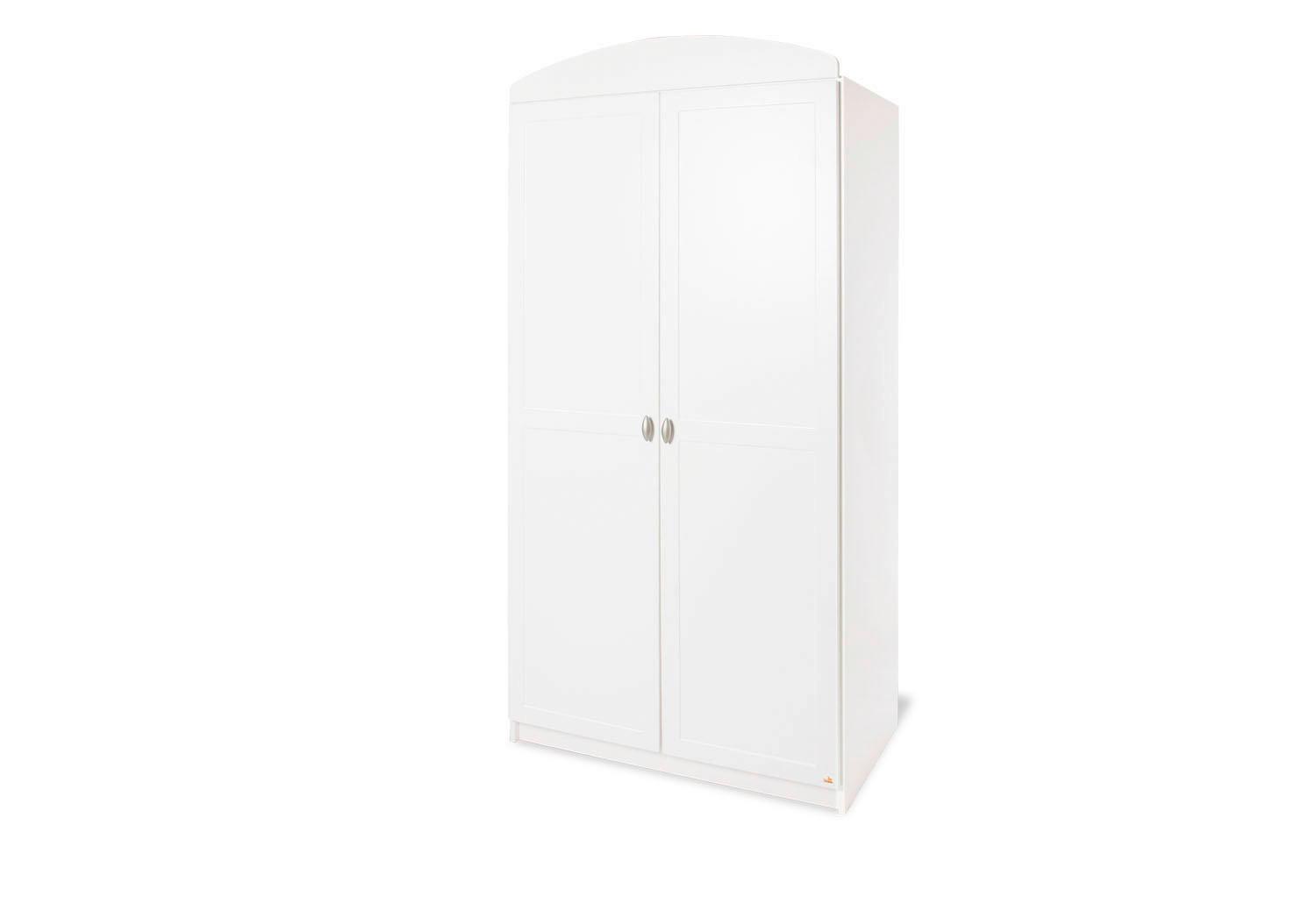 Babykleiderschrank 140025 Laura - Weiß, Trend, Holzwerkstoff (91/192/57cm) - Pinolino