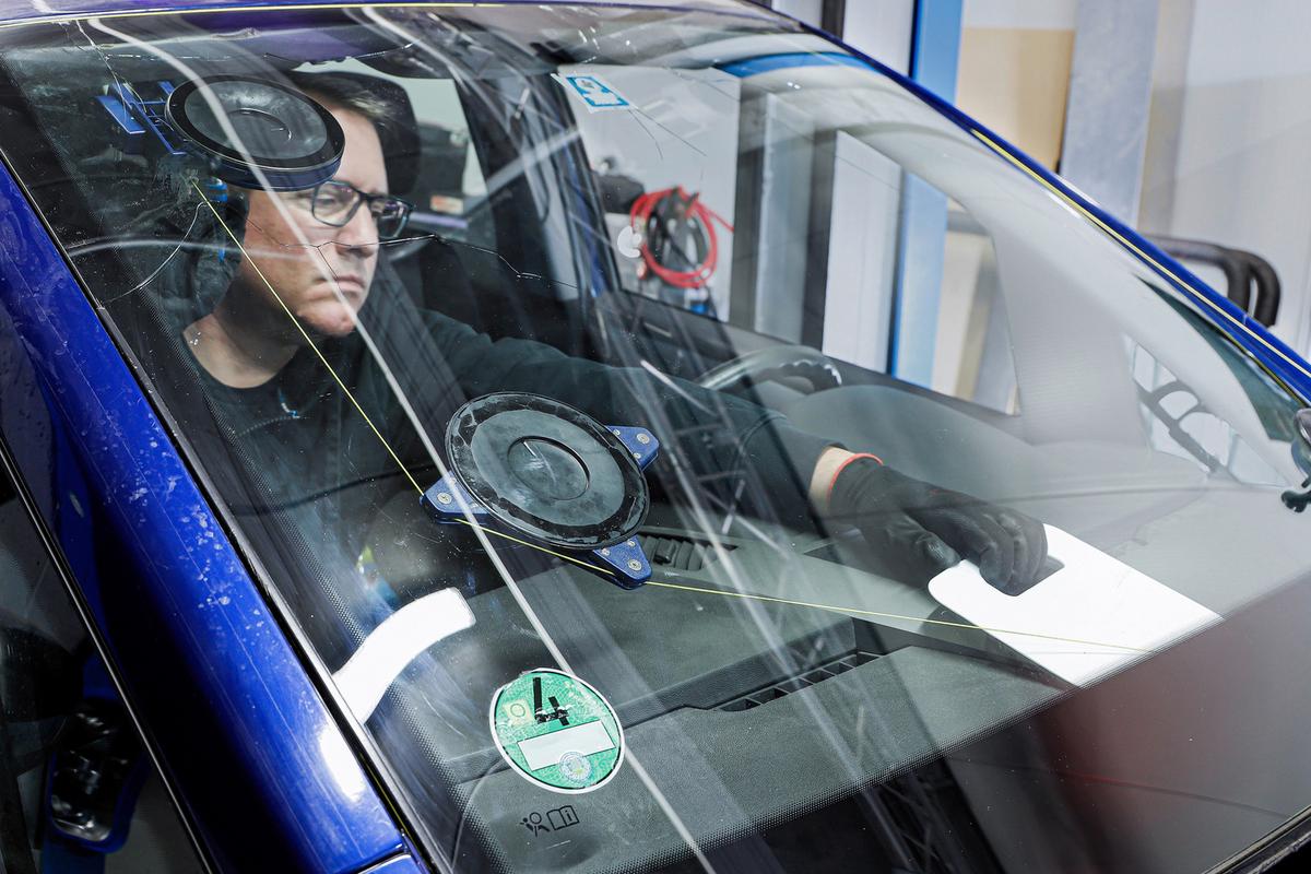 Ausglas-Werkzeug-Satz 69506 - Blau/Schwarz, Basics (46,3/36,5/11cm)