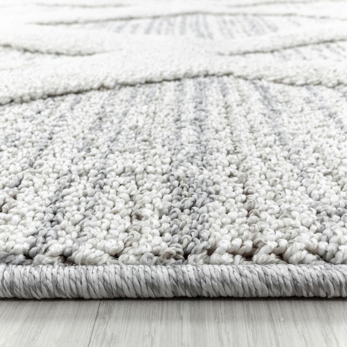 Tkaný koberec 240x340cm, šedá - šedá, Konvenční, textil (240/340cm)
