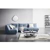 Ecksofa Giselle Blaugrau S: 210x315 Cm - Blaugrau, Trend, Textil (210/315cm) - Livetastic