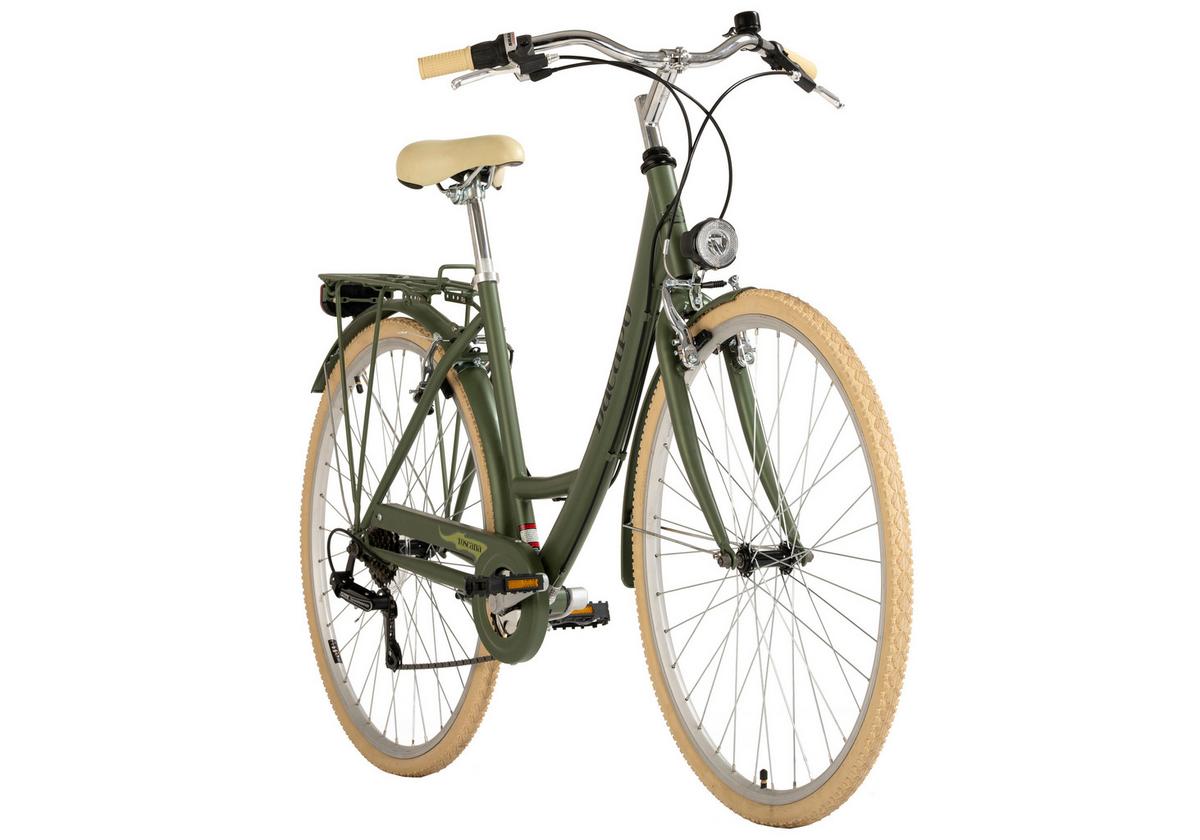 Citybike 400c Damen - Grün, MODERN, Metall (25/140/60cm)