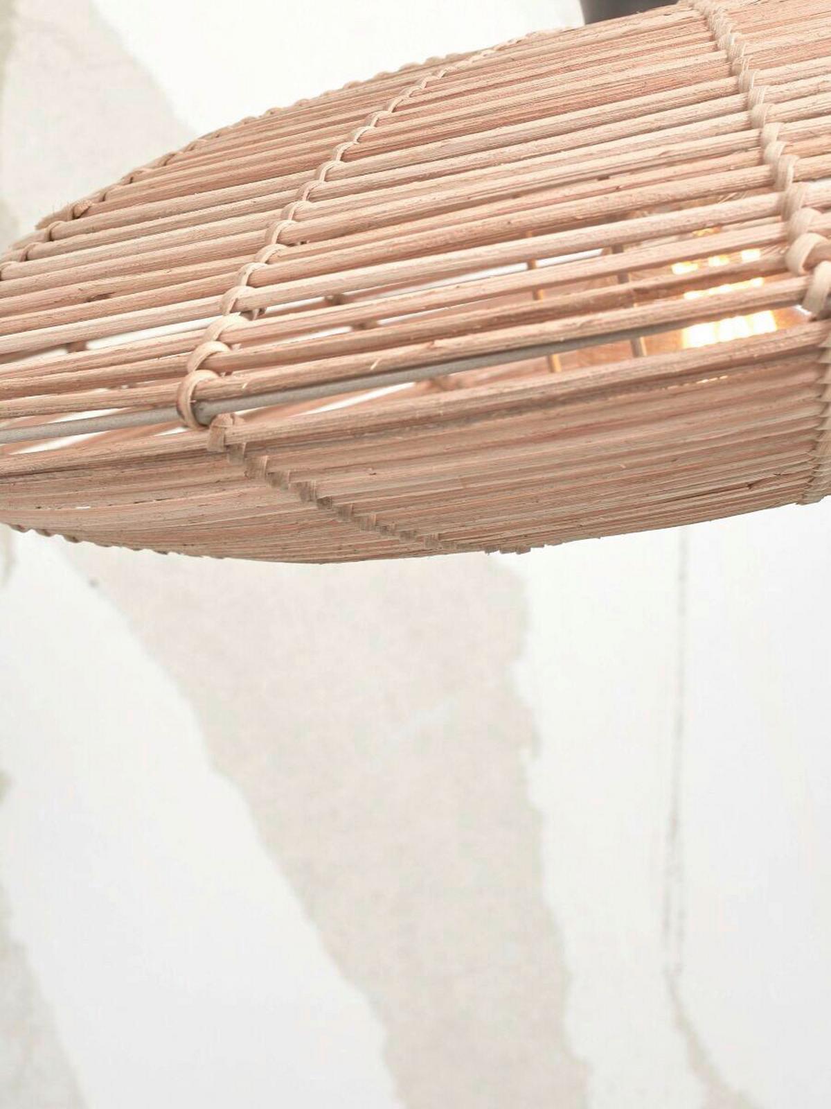 Deckenleuchte Tanami/c/5514/n - Naturfarben, Trend, Holz (55/55/14cm) - Good & Mojo