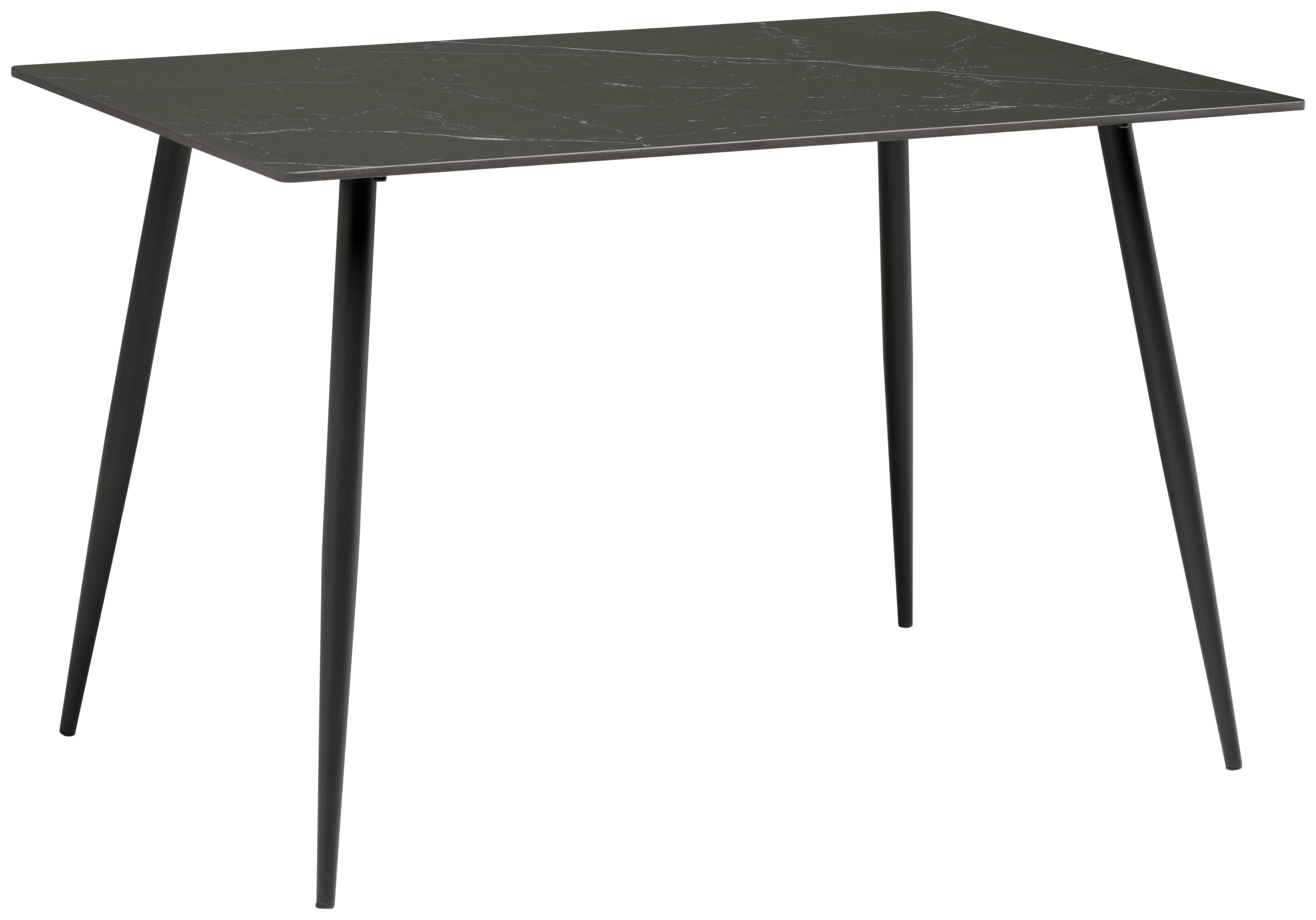 Esstisch Levi Keramik Schwarz, B: 120 cm