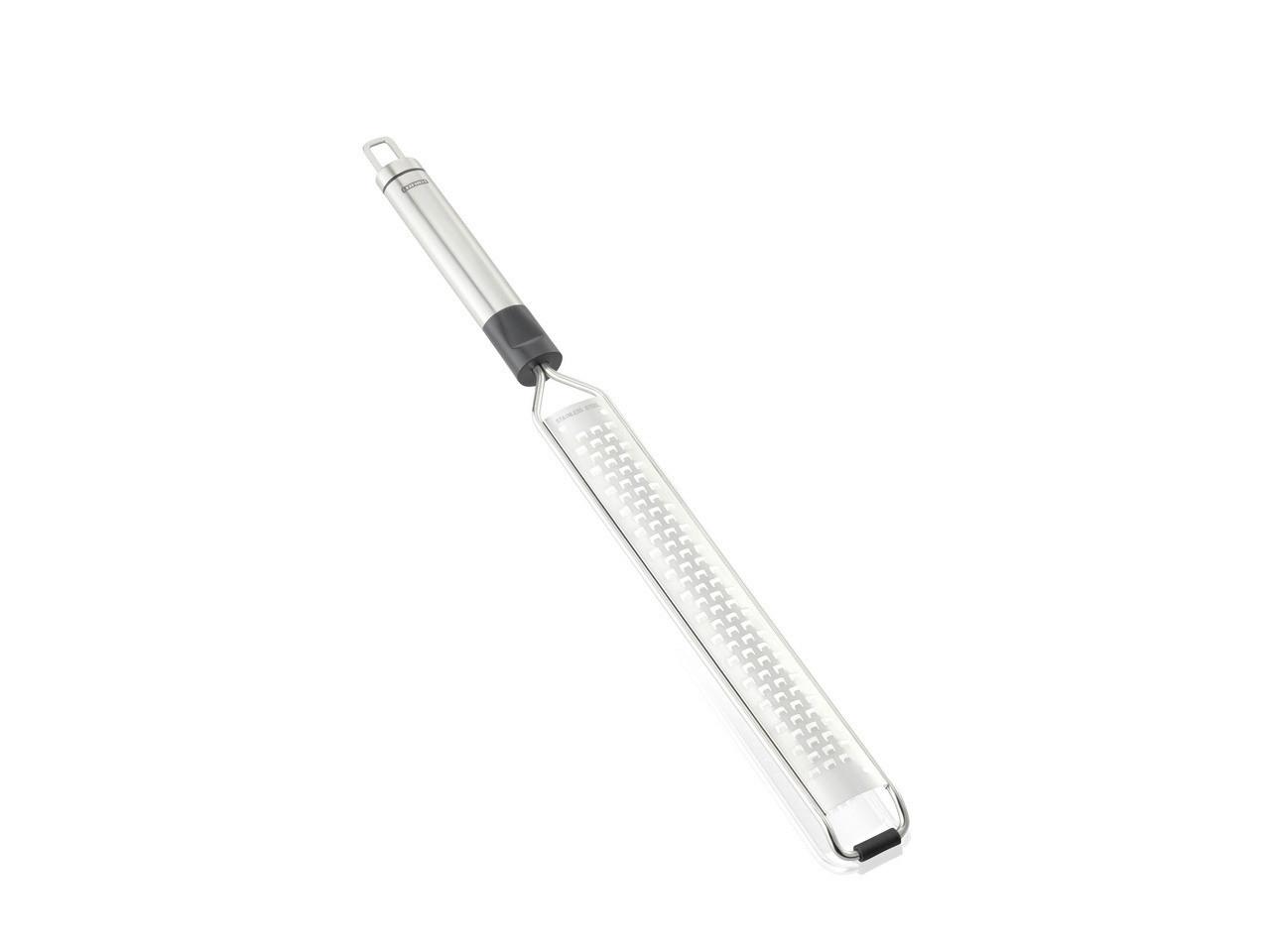 REIBE CAREN - Edelstahlfarben/Schwarz, KONVENTIONELL, Kunststoff/Metall (41,5/3,5/2cm) - Leifheit
