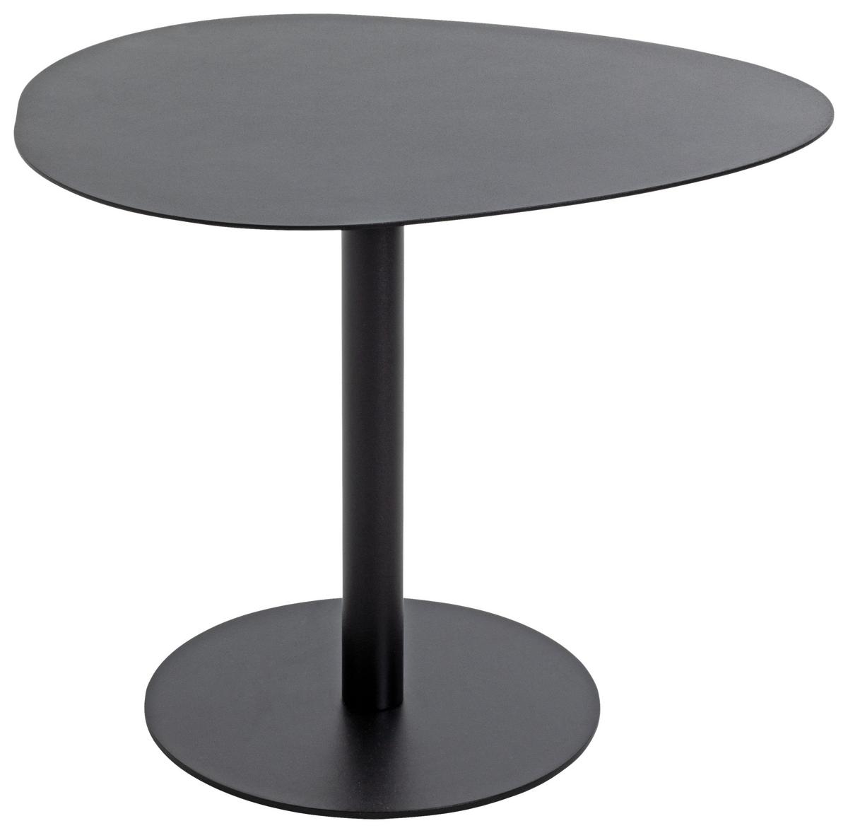 Odkládací stolek Enno 5, černá - černá, Trend, kov (51/42/41cm)