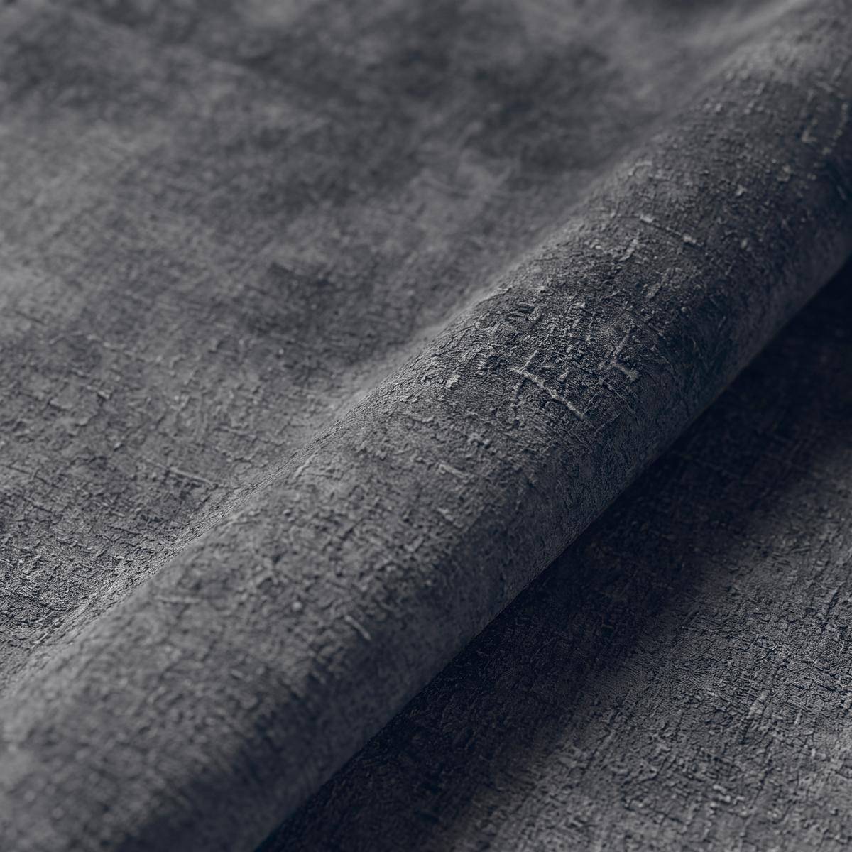 Stolička EMILIA antracitová - čierna/antracitová, Konventionell, kov/textil (43/95/61cm)