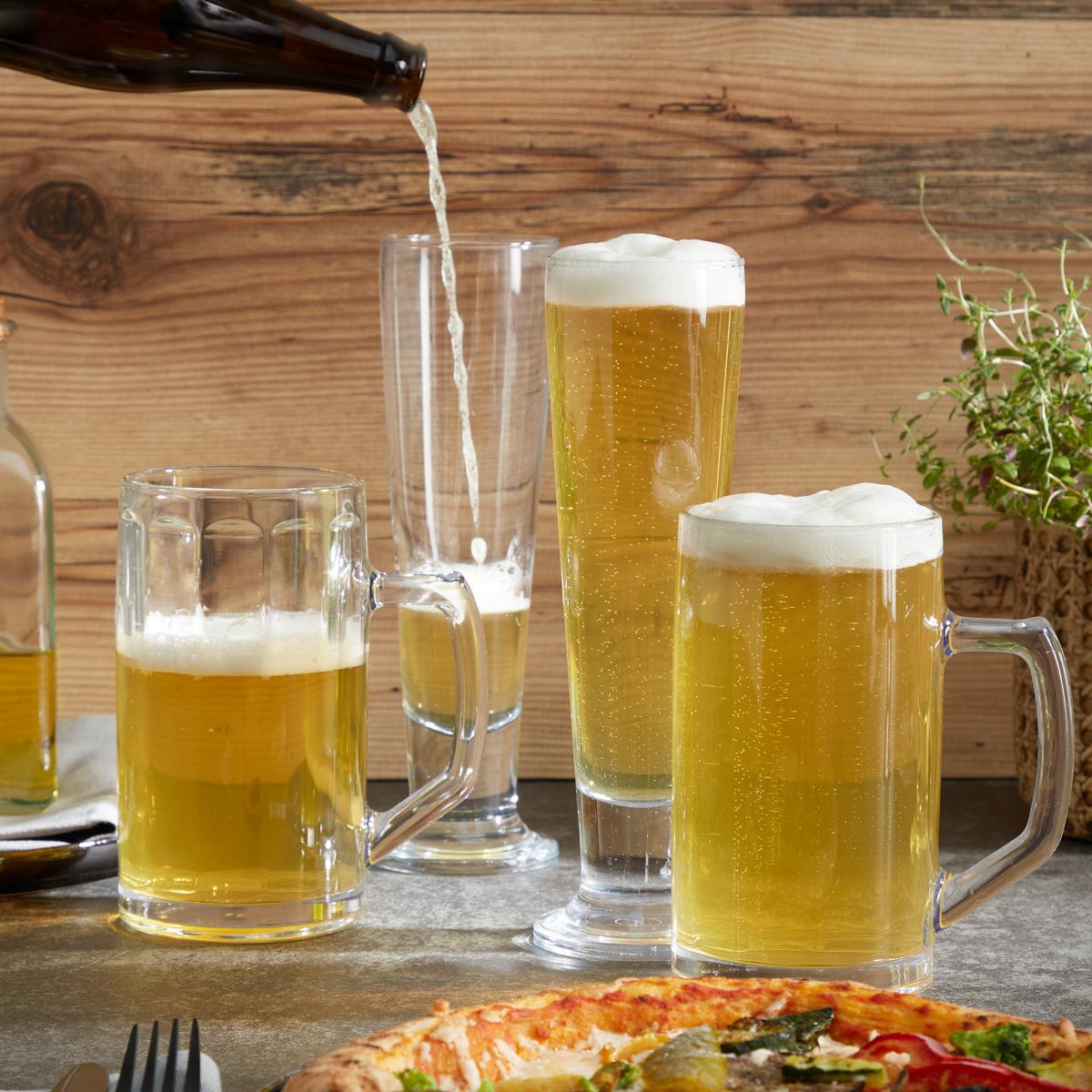 Bierglas mit Henkel Martin, ca. 500 ml - Klar, KONVENTIONELL, Glas (8,5/15,9cm) - Ondega