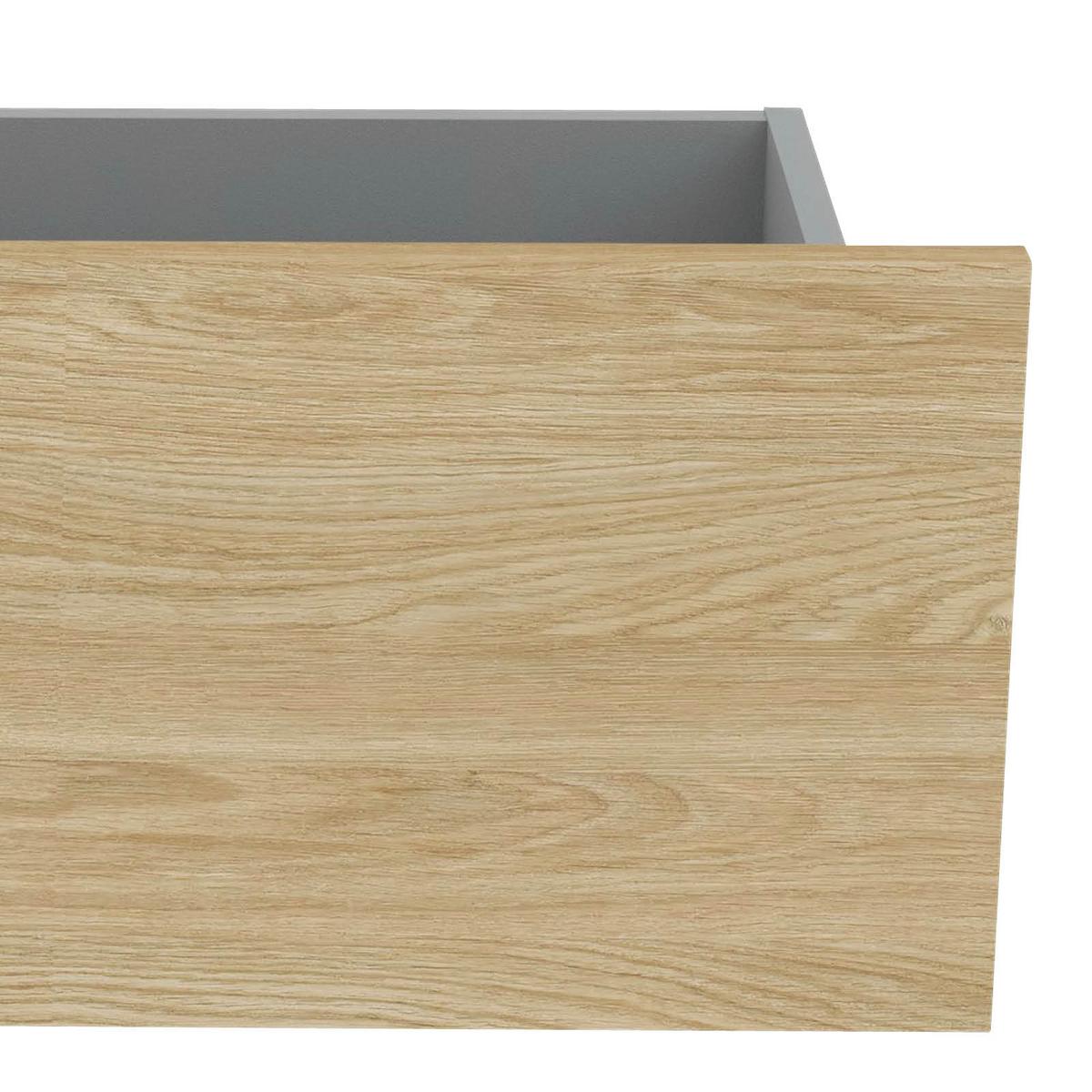 ZÁSUVKA UNIT-ELEMENTS - farba duba, Modern, kompozitné drevo (45,3/21,9/36,6cm) - Ondega