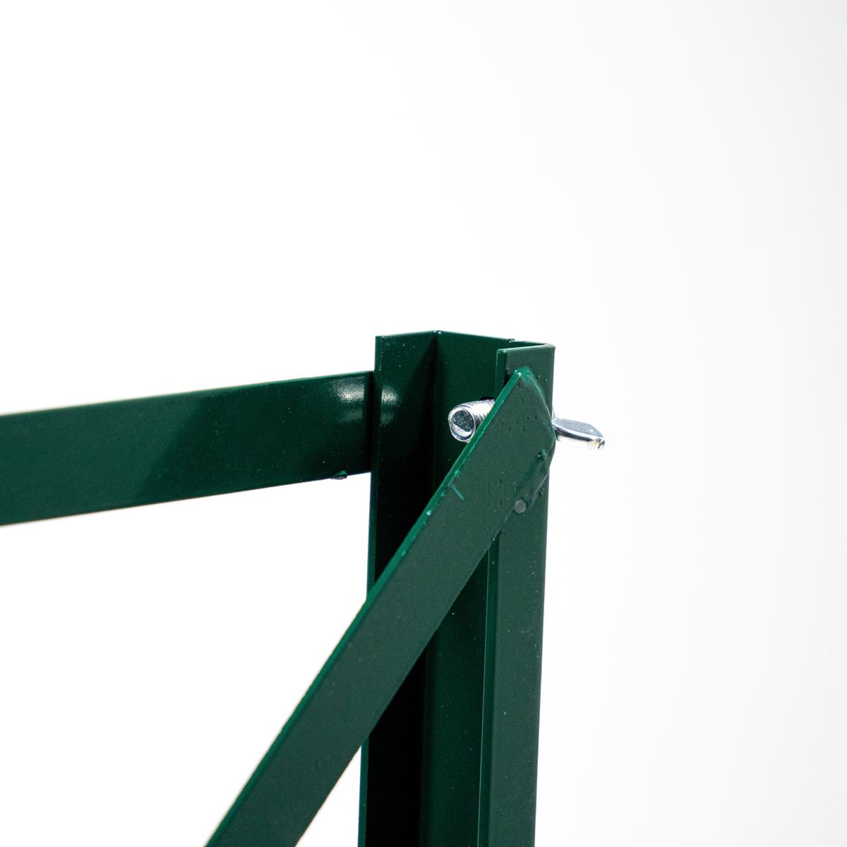 Biertischgarnitur Erhöhungsset Biertische - Grün, Basics, Metall (68/78/4cm)