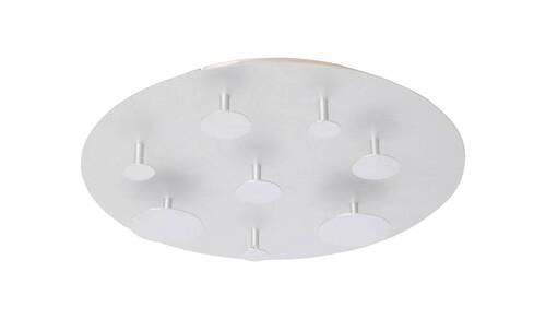 Led-deckenleuchte Firenze Ø 50 Cm Rund - Silberfarben, Design, Metall (50cm) - Näve