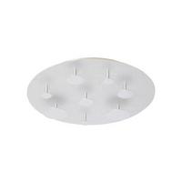 Led-deckenleuchte Firenze Ø 50 Cm Rund - Silberfarben, Design, Metall (50cm) - Näve