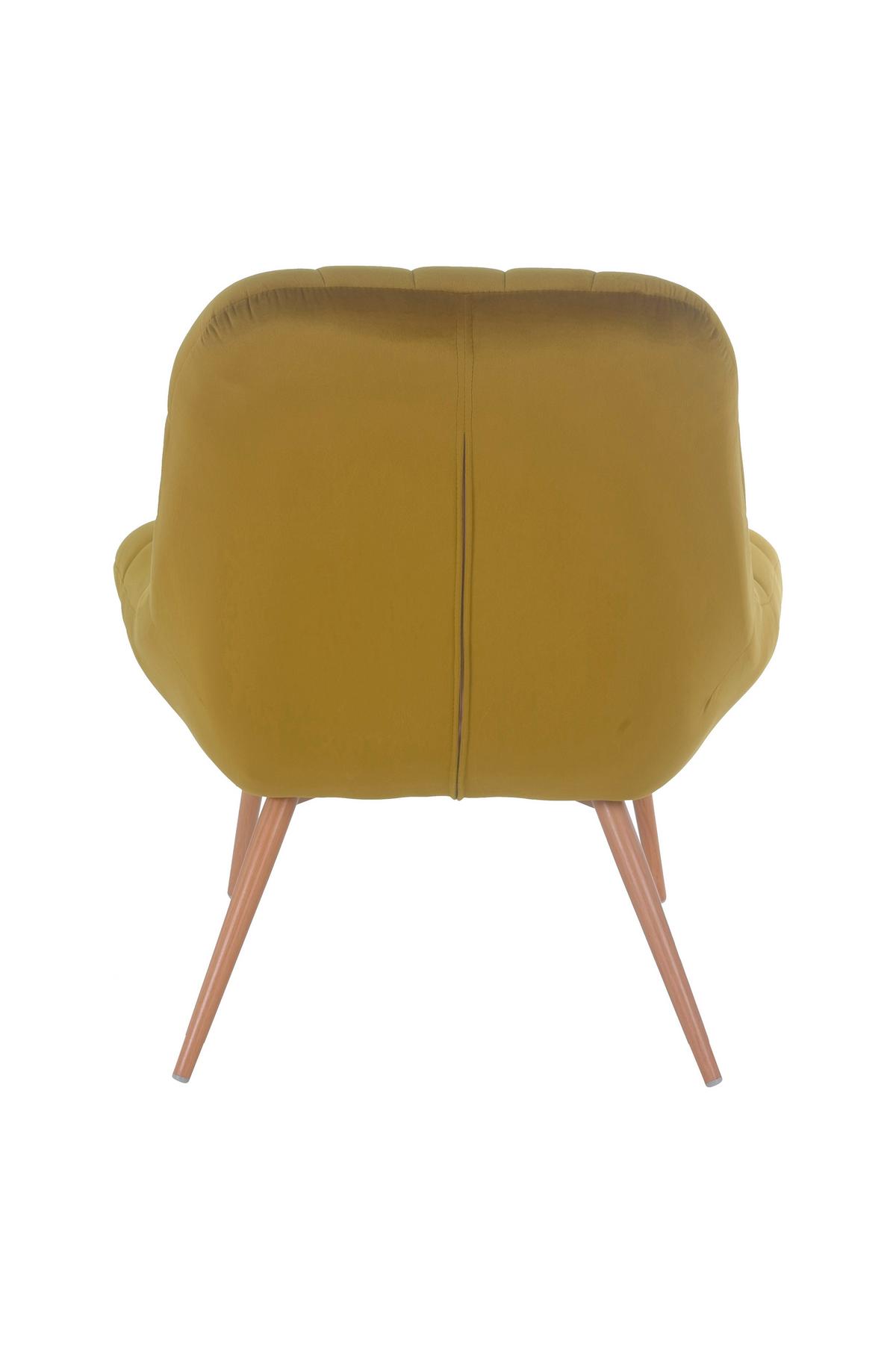 Xxl-sessel Gelb, Naturfarben B: 76 Cm - Gelb/Naturfarben, MODERN, Textil (76/85,6/85,6cm) - Livetastic